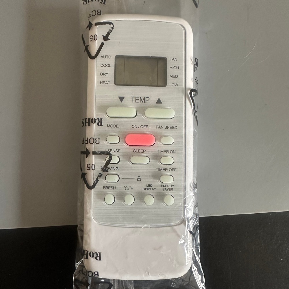 Air Conditioner Remote Control RG51G2(1)/EF LCD Display White Replacement AC
